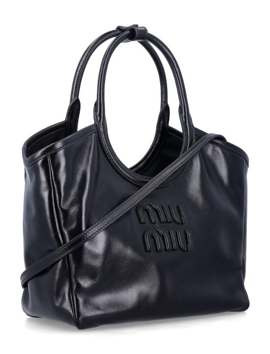 26SS 미우미우 토트백 5BA2842IEO F0002 BLACK - MIU MIU