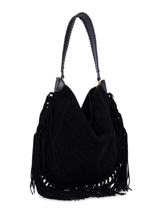 26FW 이자벨마랑 오스칸 프린지 디테일 스웨이드 호보백 PP0200FCC3C14M 50CO COGNAC - ISABEL MARANT