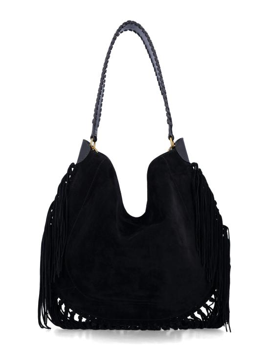 26FW 이자벨마랑 오스칸 프린지 디테일 스웨이드 호보백 PP0200FCC3C14M 50CO COGNAC - ISABEL MARANT