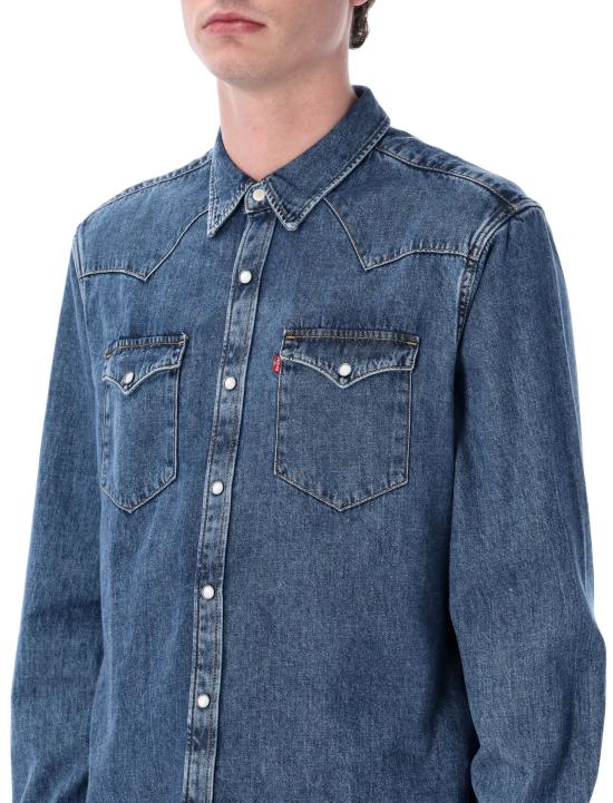 26FW 리바이스 데님 셔츠 85744 0117 MID BLUE - LEVI'S