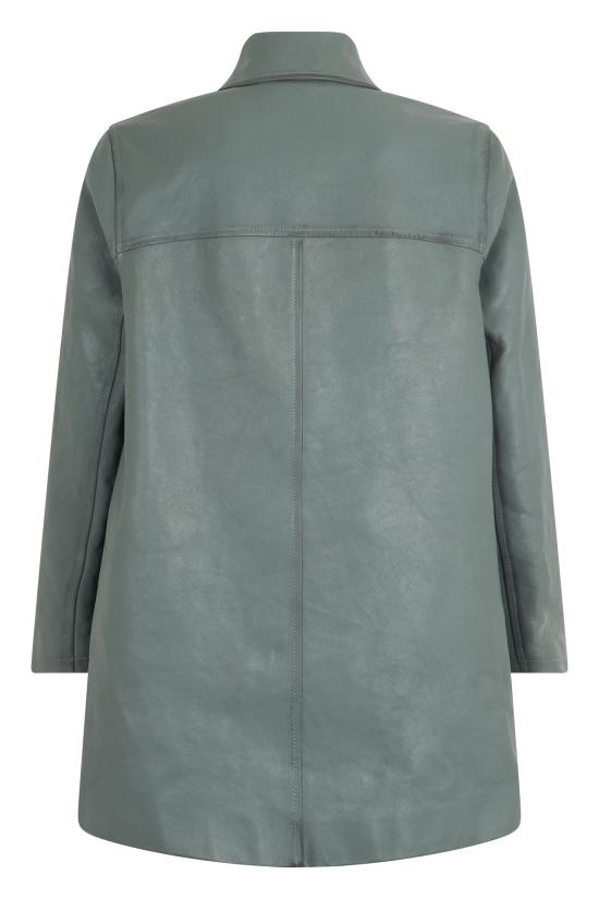 26SS 끌로에 가죽 자켓 CH26SCV93205 44L LIGHT BLUE - CHLOE
