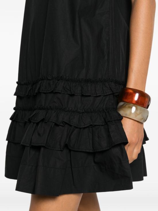 26FW 가니 숏 원피스 A1030750099 BLACK - GANNI
