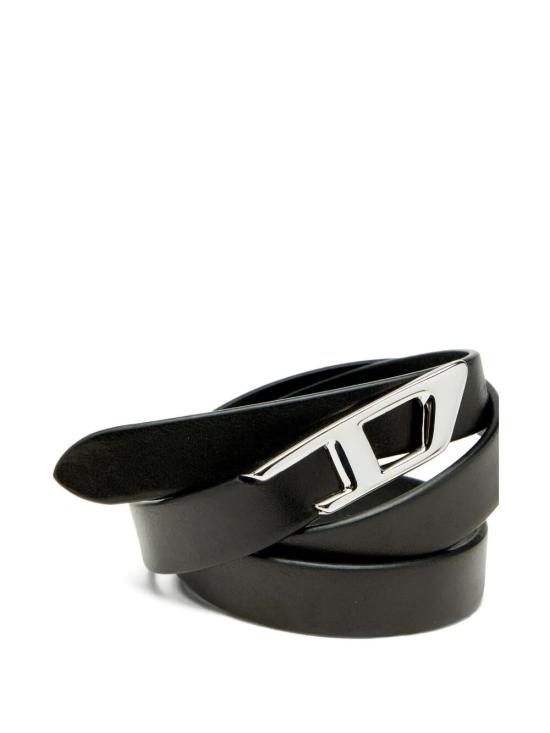 26FW 디젤 레귤러 벨트 X10863PR666H6528 BLACK - DIESEL