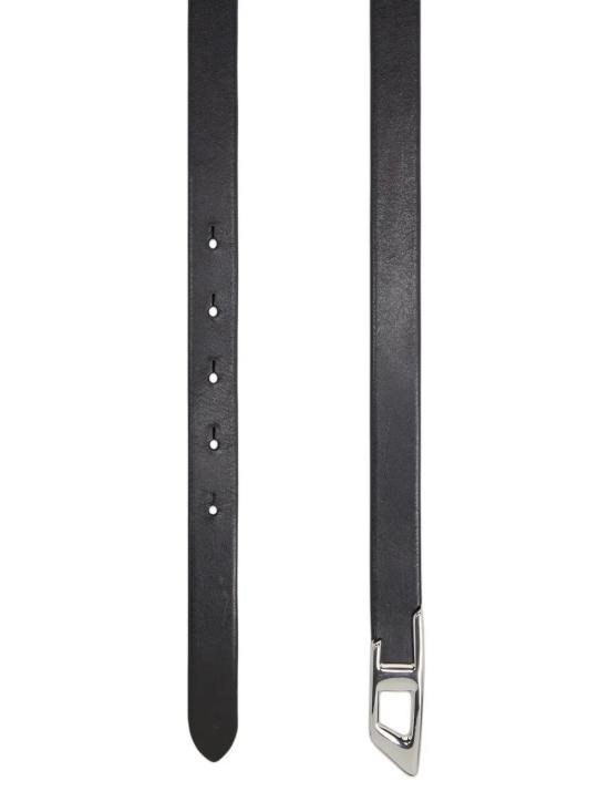 26FW 디젤 레귤러 벨트 X10863PR666H6528 BLACK - DIESEL