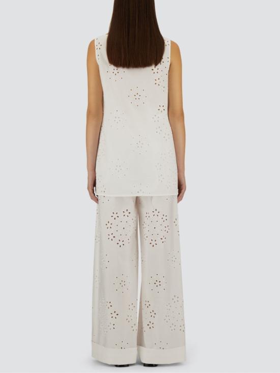 26SS 에르노 스트레이트 팬츠 PT000221D13322RIC1000 White - HERNO