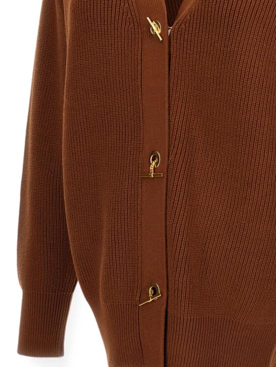 26FW 엘리자베타프랜치 가디건 MK01S66E2FK3 BROWN - ELISABETTA FRANCHI