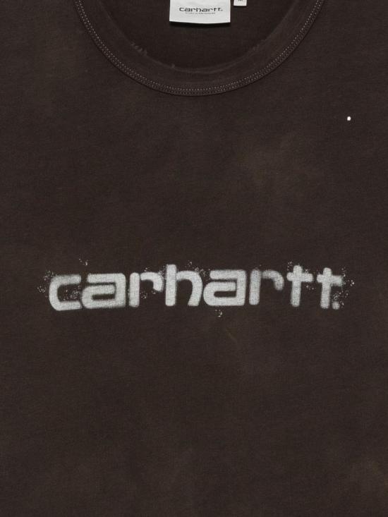 26FW 칼하트 WIP 반팔 티셔츠 I03685347EJ BROWN - CARHARTT WIP