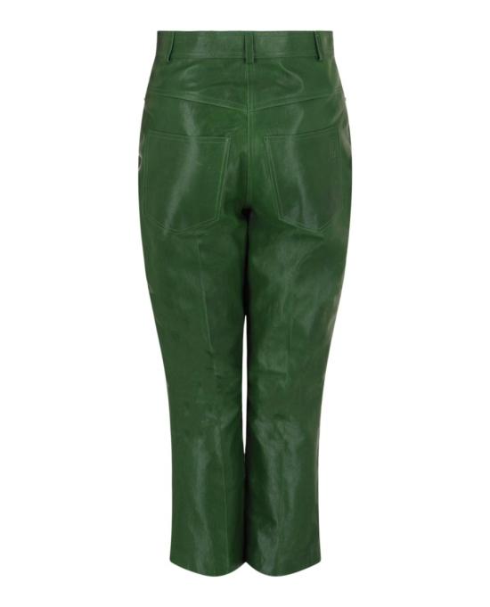  살바토레 페라가모 스트레이트 팬츠 13E779 772737 30004 40 Green - SALVATORE FERRAGAMO