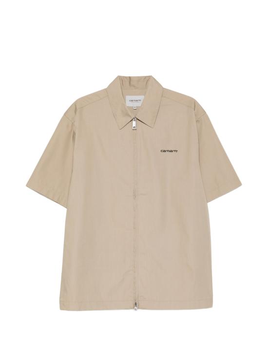 26SS 칼하트 WIP 숏슬리브 포스탈 집 셔츠 I0361893MSXX BEIGE