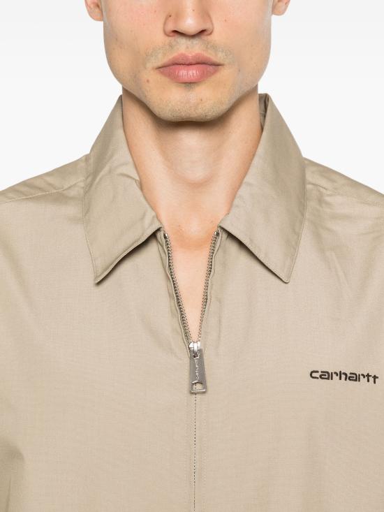 26SS 칼하트 WIP 숏슬리브 포스탈 집 셔츠 I0361893MSXX BEIGE - CARHARTT WIP