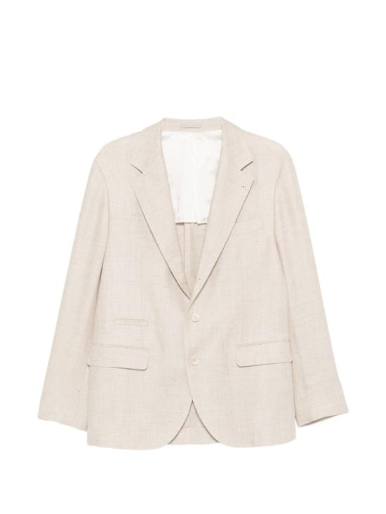 26SS 브루넬로 쿠치넬리 수트 자켓 MZ4037BTDC042 White - BRUNELLO CUCINELLI