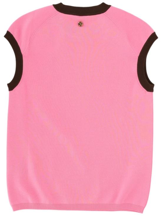  베르사체 니트 베스트 1023560 1A174101PK40 Pink - VERSACE