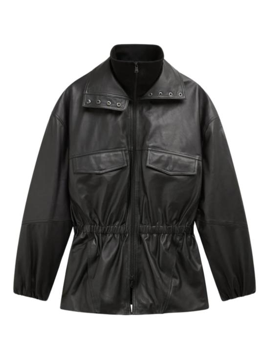 26SS 더프랭키샵 가죽 자켓 CARNABYJAFS21487100 Black