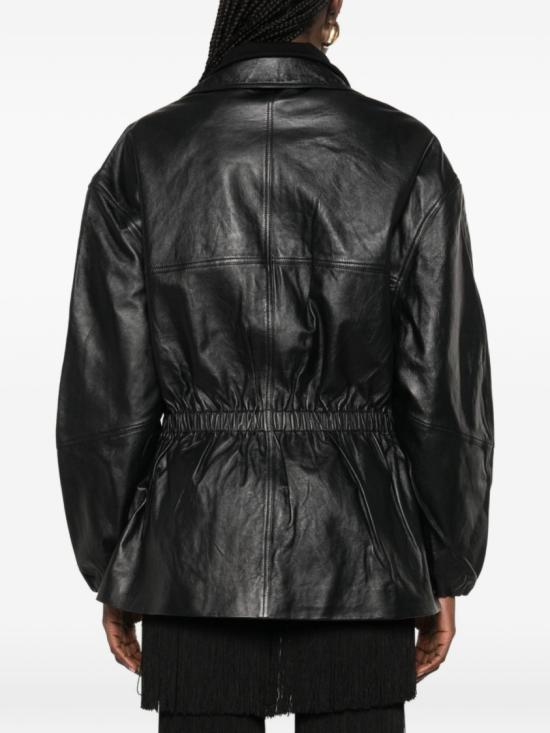 26SS 더프랭키샵 가죽 자켓 CARNABYJAFS21487100 Black - THE FRANKIE SHOP
