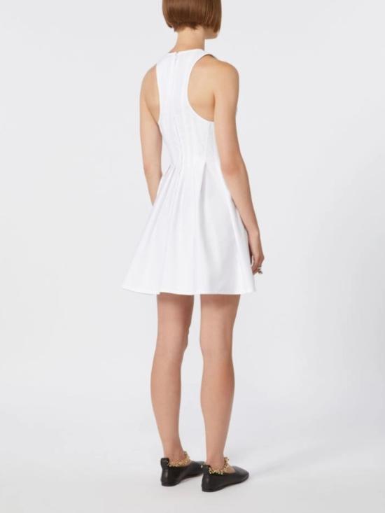 26SS 스포트막스 숏 원피스 2612221102600SPXARA001 White - SPORTMAX