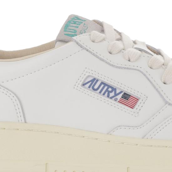 26FW 오트리 메달리스트 로우 스니커즈 AULMHJ01LEASUECOLLEGWHTNUVOLE White - AUTRY