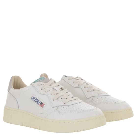 26FW 오트리 메달리스트 로우 스니커즈 AULMHJ01LEASUECOLLEGWHTNUVOLE White - AUTRY
