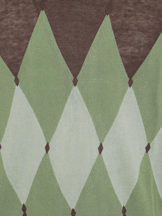26SS 발렌타인 집업 니트 B2W082 14L20 Brown - BALLANTYNE