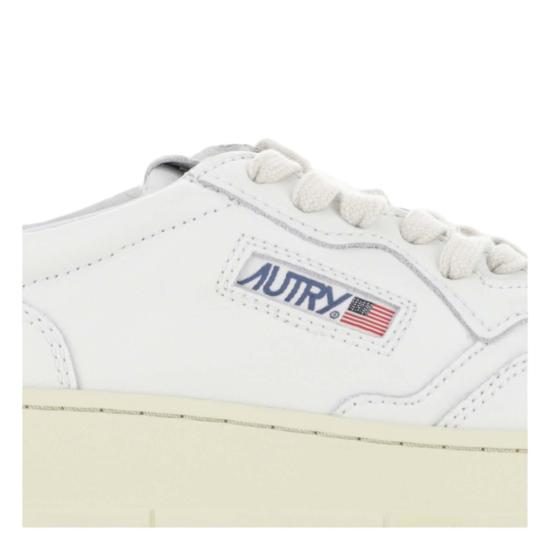 26FW 오트리 메달리스트 로우 레더 스니커즈 AULWLL15LEATLEAT WHTWHT White - AUTRY