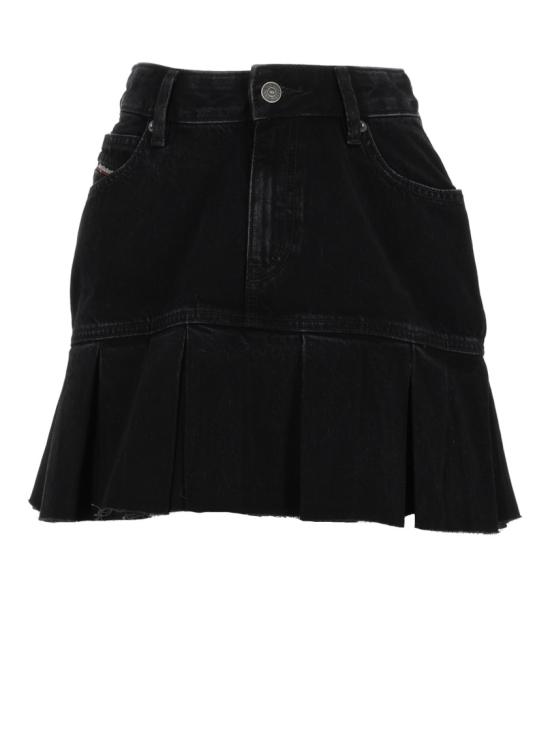 26FW 디젤 데님 스커트 A206550BEBQ Black