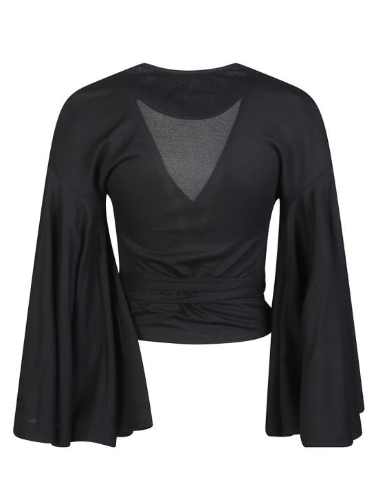 26SS 자크뮈스 블라우스 26ETOW00905AJ00254990 Black - JACQUEMUS