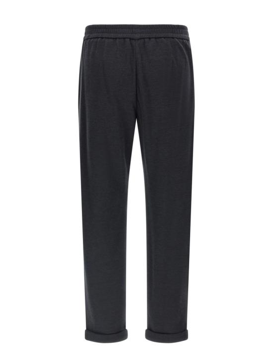 26SS 브루넬로 쿠치넬리 트레이닝/조거 팬츠 MD828SB899C9142 Black - BRUNELLO CUCINELLI