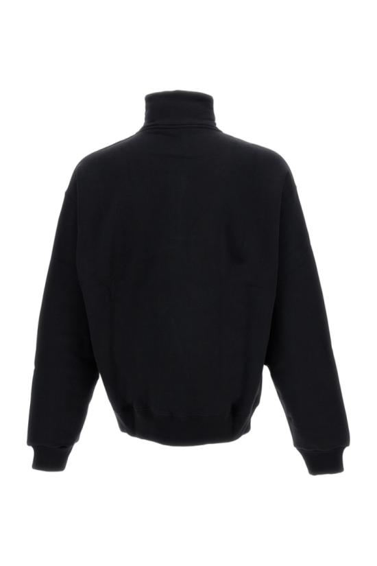  자크뮈스 하프 집업 스웨트 셔츠 SSM00313AJ00174990 Black - JACQUEMUS