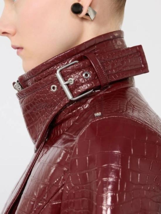 26SS 스포트막스 가죽 자켓 2612041081600SPXSULTANO004 Black - SPORTMAX