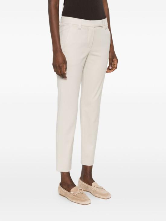26SS 브루넬로 쿠치넬리 수트 팬츠 MA126P7258C9317 White - BRUNELLO CUCINELLI