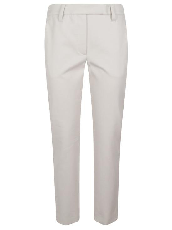 26SS 브루넬로 쿠치넬리 수트 팬츠 MA126P7258C9317 White
