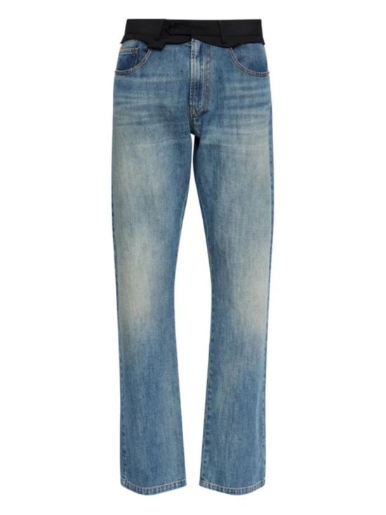 26SS MM6 메종마르지엘라 리플레이스드 웨이스트 진 SH0LA0032M30055961 Blue