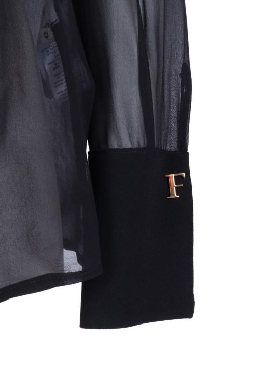 26SS 엘리자베타프랜치 블라우스 CA14861E2 Black - ELISABETTA FRANCHI