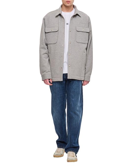  지방시 긴팔 셔츠 BM60Z13YHU055 Grey - GIVENCHY