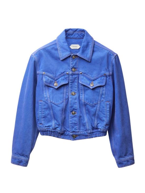 26SS 베르사체 데님 자켓 10245271A178711DB10 Blue