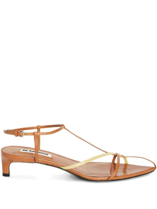 26SS 질샌더 샌들 J15WP0129P6422207 Brown