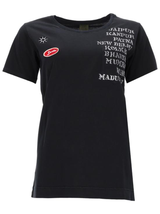  미스터앤미세스퍼 반팔 티셔츠 TS052E XTSJER9000 Black