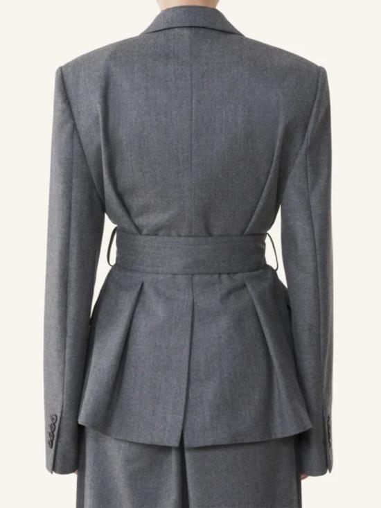26FW 랑방 자켓 RW JA0017 6383 A26 Grey - LANVIN