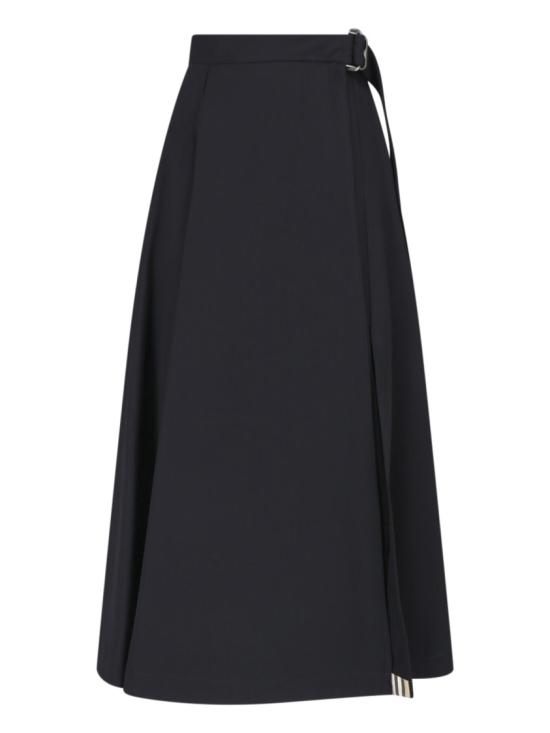 26FW 버버리 롱 스커트 8130247A1189 Black
