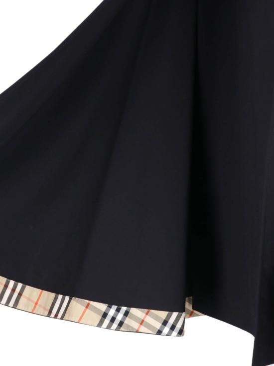 26FW 버버리 롱 스커트 8130247A1189 Black - BURBERRY