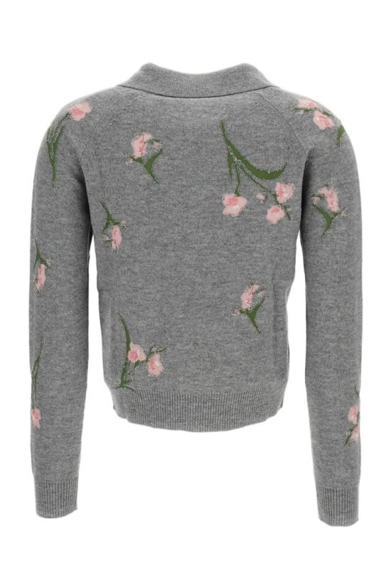 26FW 에르뎀 스웨터 PF26KT5930251003GREYMELANGE - ERDEM