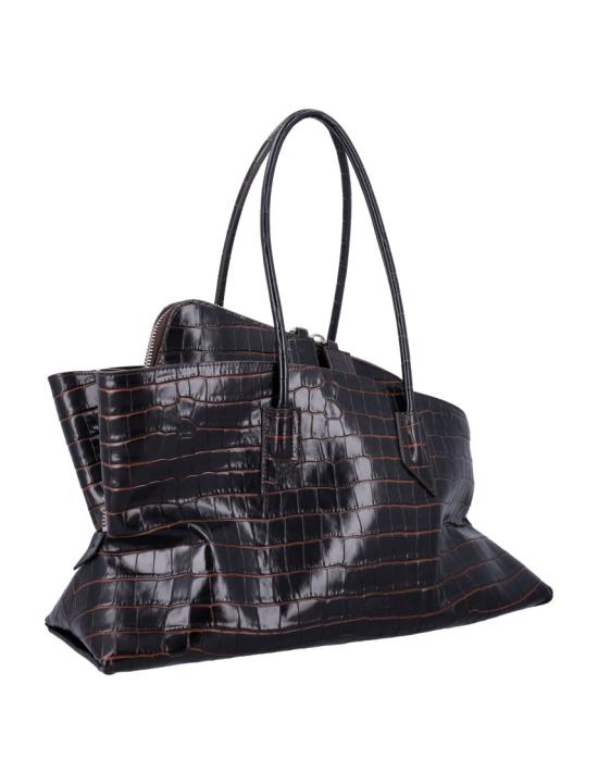 26FW 디 아티코 토트백 WAH00054LBT021PR207 Black - THE ATTICO