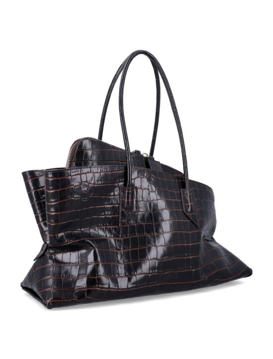 26FW 디 아티코 토트백 WAH00054LBT021PR207 Black - THE ATTICO