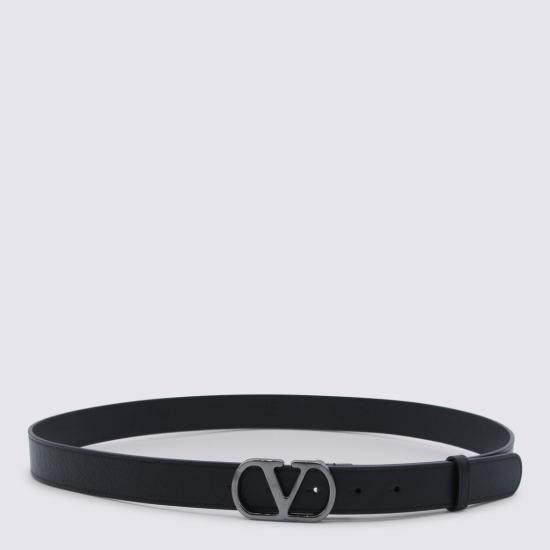 26SS 발렌티노 가라바니 가죽 벨트 8Y2T0SM3BQT0NO Black - VALENTINO GARAVANI