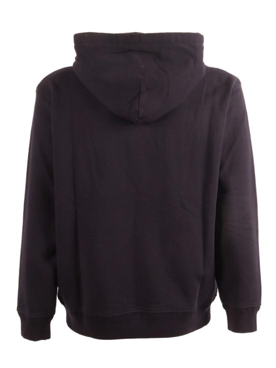26SS 씨피 컴퍼니 다이애그널 레이즈드 플리스 집 후드 스웨트셔츠 20CMSS025A005086W Black - C.P. COMPANY