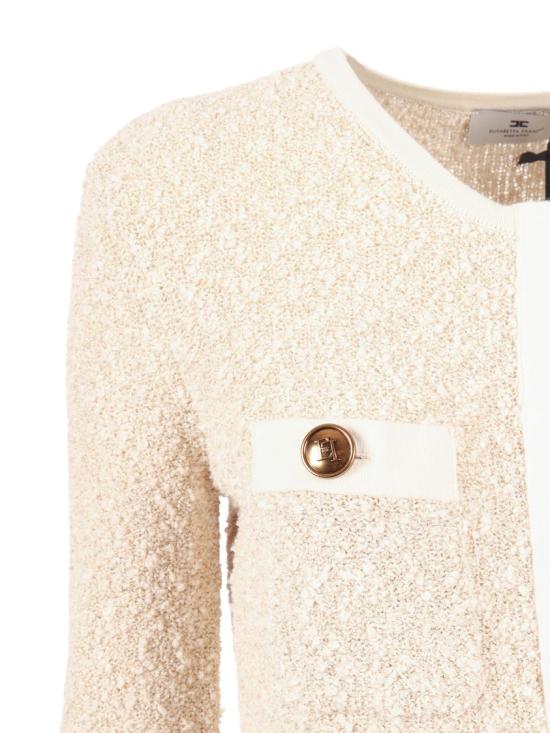 26SS 엘리자베타프랜치 미디 원피스 AM40R62E2 Neutrals - ELISABETTA FRANCHI
