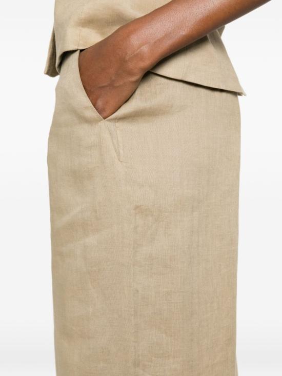 26SS 막스마라 스트레이트 팬츠 2616131122600MSTTAPIOCA036 Neutrals - MAX MARA