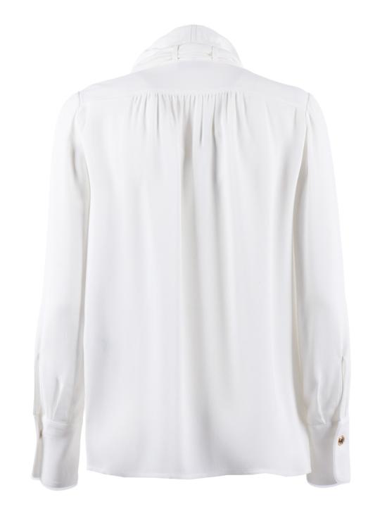 26SS 엘리자베타프랜치 탑 CA14661E2 White - ELISABETTA FRANCHI