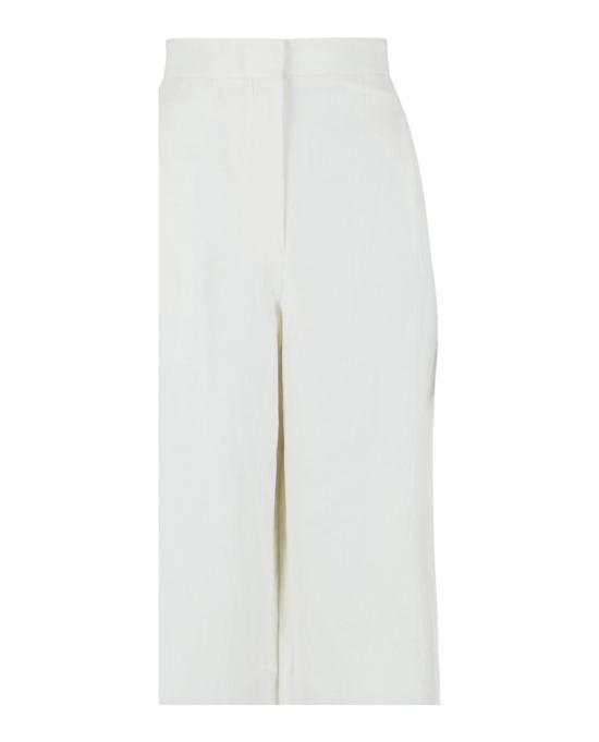  살바토레 페라가모 팬츠 133392 746223 10002 44 White - SALVATORE FERRAGAMO