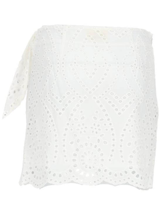  세인트바쓰 숏 스커트 NYR0001 01000L01 White - MC2 SAINT BARTH
