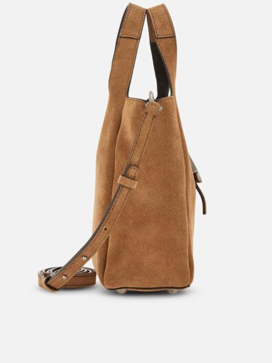 26FW 호간 숄더백 KBW01XA1100 UGM Brown - HOGAN